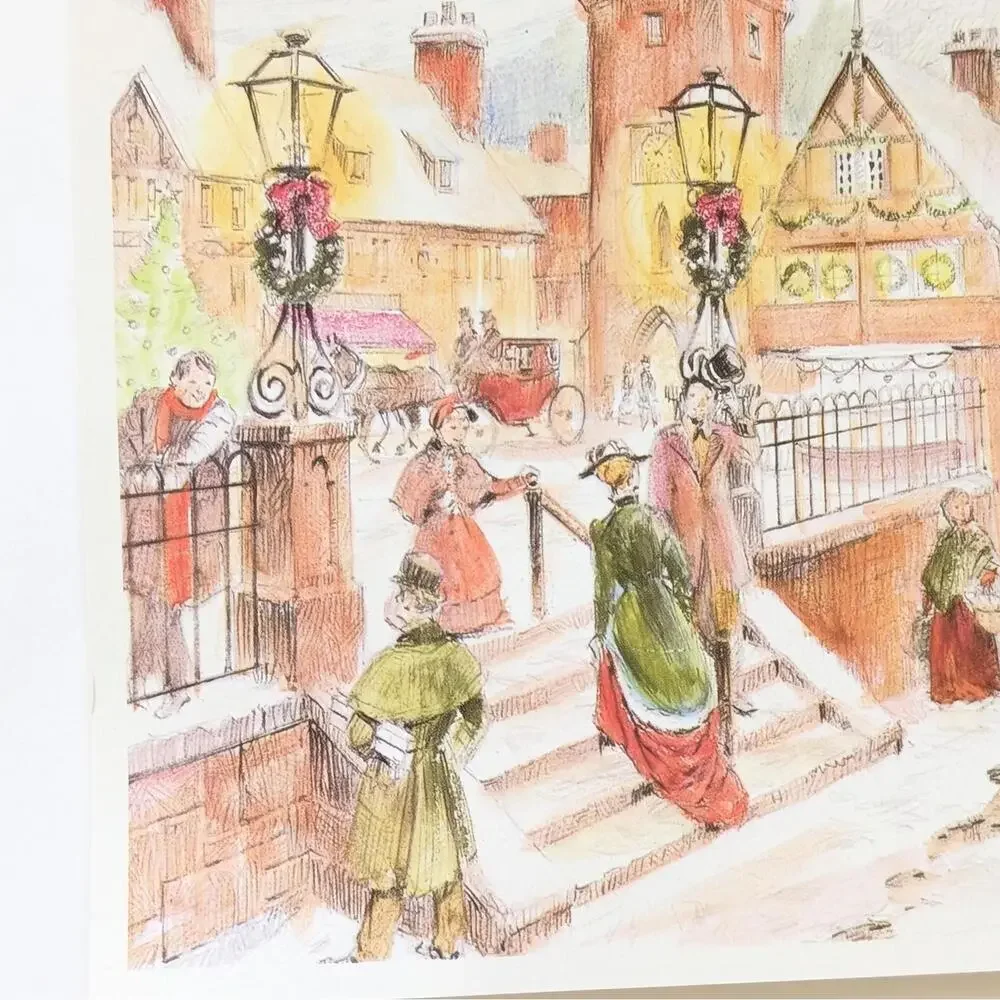 Vintage Artis Boxed Christmas Cards